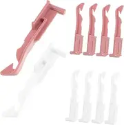 [Angoily] 10 Pack Plastic Knitting Machine Needles Replacement Crochet Hooks for Yarn Machines Wear-Resistant for Sweater Projects