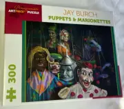 Jay Burch: Puppets and Marionettes 300-Piece Jigsaw Puzzle BRAND NEW SEALED A8