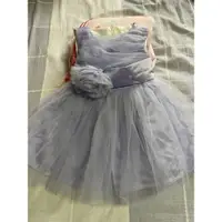 在飛比找蝦皮購物優惠-幼童藍紫色小洋裝小禮服