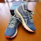 Asics Gel Nimbus 21 Blue Coast Skylight Womens Athletic Shoes Size 5.5