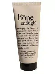 PHILOSOPHY When Hope Is Not Enough Neck and Decollete Smoothing Cream 1 oz Size