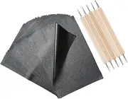 COHEALI Graphite Carbon Paper 100 Sheets A4 Tracing Paper Useful for Wood Burning Painting