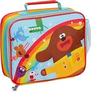 Hey Duggee Lunch Bag for Kids Squirrel Club Rainbow Lunch Box School Travel Insulated Lunchbag with Drinks Holder