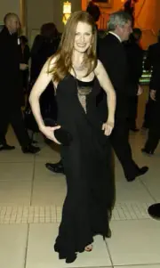 Julianne Moore arrives at 2003 Orange British Academy Film Awards - Old Photo 3