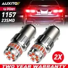 2X NEW BAY15D 1157 P21/5W RED 23SMD LED STOP TAIL BRAKE LIGHT BULB GLOBE AUXITO