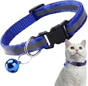 Cat Collar, Reflective Heavy Duty Cat Collar, Chew-Proof Fade-Resistant Pet Supplies for Outdoor Exploration Daily Walks Hiking Adventures Training