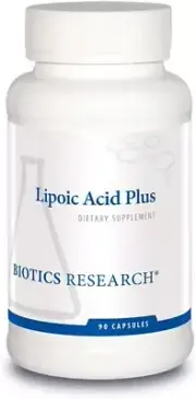 New Lipoic Acid Plus– Alpha-Lipoic Acid, Vitamin C, Powerful Antioxidant, Sup...