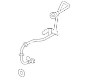 Genuine Volkswagen Oil Inlet Line 06J-145-778-H