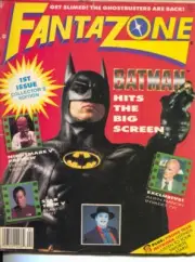 MAG: FantaZone #1 1989-1st issue-Batman-Joker-Alien Nation-Van Damme-G
