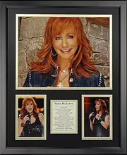 Legends Never Die Reba McEntire Framed Photo Collage, 16" x 20"