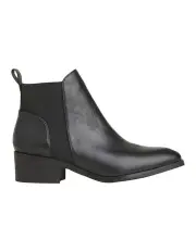 [Windsor Smith] Metz Black Heeled Ankle Boot