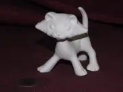 Ceramic Bisque Vintage Bobble Head Cat Standing U-Paint Ready to Paint