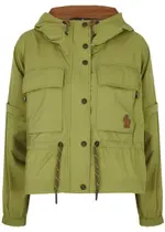 Moncler Limosee Shell Jacket - Khaki - 1 (UK 10 / S) 1 (UK 10 / S)