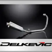 Royal Enfield Himalayan 2017-2024 Full Exhaust 14" Oval Stainless Muffler