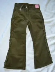 Gymboree WINTER PRINCESS Green Corduroy Sparkle Pants NWT 5