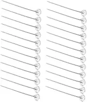 DOITOOL 200Pcs Pearlescent Straight Sewing Pins Durable Positioning Needles for Quilting Crafting and Hand Sewing Projects Easy Insertion Removal
