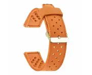Tropic Dive Silicone Watch Straps with the Fossil Hybrid Range - Orange