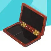 Wood Alto Reed Case Saxophone Tenor Wooden Guard Clarinet Holder Instrument