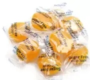 Coastal Bay BUTTERSCOTCH SUGAR FREE CANDY ORIGINAL HARD BUTTON CANDIES BULK BAG!