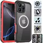 For iPhone 14 16 15 Pro Max Case Waterproof Shockproof Heavy Duty MagSafe Cover