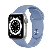 Silicone Sports Band For Apple Watch Series 4-7/SE 38mm 44mm Lavender