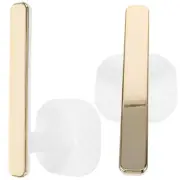 2Pcs Curtain Holdbacks Window Drapery Hook Wall Mounted Curtain Tieback Hooks