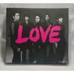 ❤️絕版💙ARASHI 嵐 初回限定版 第12張原創專輯 LOVE CD+DVD共兩枚入😆稻米阿透❤️近全新💙