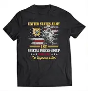 [VidiAmazing] 1St Special Forces Group Veteran 1St SFG Shirt 4Th of July ds037 T-Shirt