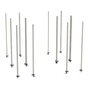 Metro LBTEX3 qwikTRAK Double Deep Stationary End Unit Kit for MetroMax Shelving