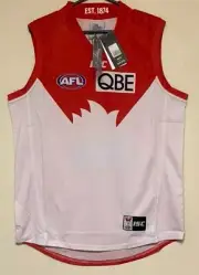 SYDNEY SWANS MENS AFL GUERNSEY SIZE 3XL