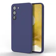 ZUSLAB Galaxy S23+ 5G Case Nano Silicone Shockproof Gel Rubber Bumper Protective Cover for Samsung (2023) - Navy