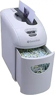 Swordfish 40300 X-Securia 800XC 8 Sheet Cross Cut Paper/Document Shredder