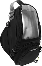 FELTECHELECTR Motorcycle Tank Bag Navigation Large Capacity Bag Shock Absorbing Pads for Safe Storage