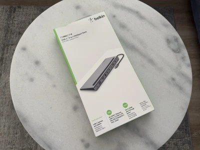 Belkin INC004BTSGY USB-C 11-in-1 Multiport Dock - Grey