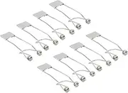 uxcell 53x19mm Downlight Spring Clips, 8 Pack Emitting Diode Recessed Lighting Accessories Securing Clamps for Ceiling Lamp