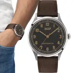 【TISSOT 天梭】HERITAGE 1938 COSC 天文台認證機械錶-39MM(T1424641606200-灰色)