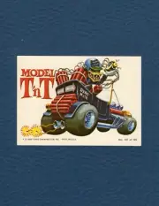 1980 Topps Weird Wheel #49 - MODEL T'nT