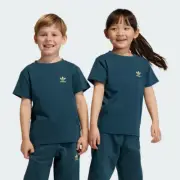 $20 adidas Adicolor Tee IJ7209 | Arctic Night / Pulse Yellow | 4T