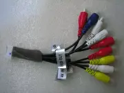 Jensen RV Stereo - Double DIN Pre-Amp./IN & OUT/AV Input cable for XRV10R