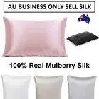 Pure 100% Natural Mulberry Silk Pillow Case 25Momme Slip Pillowcase Genuine