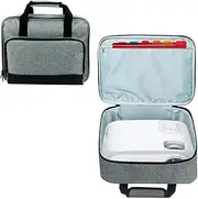Projector Bag for Projector, Projector Travel Bag, Portable Projector Bag, Projector Carry Bag, Projector Bag with Shoulder Strap, Compatible with Most Large Projectors