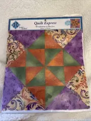 June Tailor Quilt Express pre sewn Windemere Peace 'n Plenty 10.5 in square