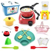 BABYHORSE Kids Junior Tiny Real Easy Cooking Kitchen Set and Baking Kit - Min...