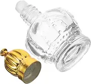 Ipetboom Portable Roller Perfume Bottle Decorative Essential Oil Container Refillable Empty Vial for Fragrance Travel Friendly Present for Women