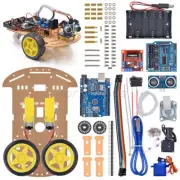 Avoidance Tracking Smart Robot Car Chassis Kit Ultrasonic Module For Arduino