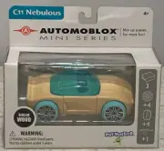 AUTOMOBLOX Mini Series C11 Nebulous Wooden Toy Car 12 Pcs Building Fun 4+ NEW