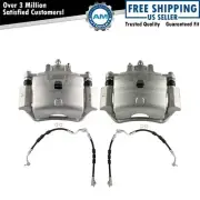 Front Brake Caliper Set For 2006-2009 Ford Fusion MKZ Zephyr Mazda 6 Milan (for: Mazda)