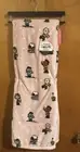 Snoopy Peanuts Throw Fleece Pink Valentines Day