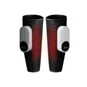 Leg Massager for Circulation,Calf Air Compression Massager with Heat,Leg Massager with 3 Intensities,3 Modes,Easy to use,Muscle Relaxation,Gifts (1Pair Black)