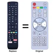 New EN3A31 Replace Remote Control For Hisense TV LTDN40K370WSEU LTDN40K370WTEU